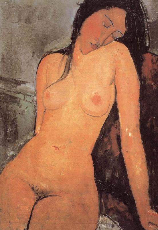 Amedeo Modigliani seated female nude China oil painting art